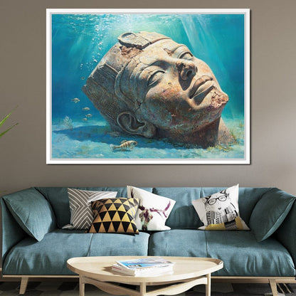 Oceanic Titan Tranquility Canvas Wall Art