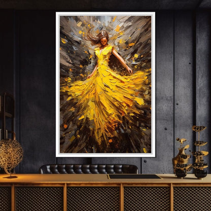 Enchanting Pirouettes Canvas Wall Art