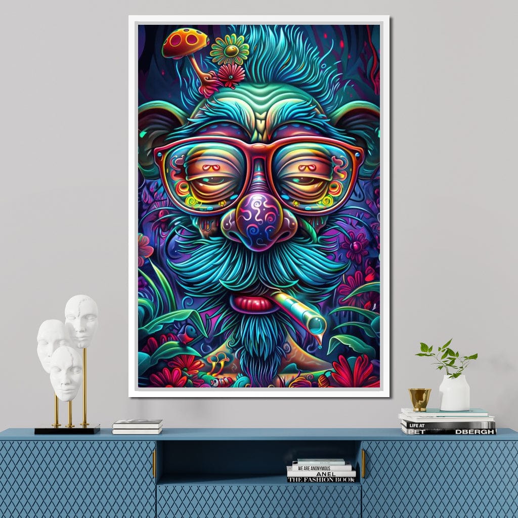 Trippy Trance Canvas Wall Art