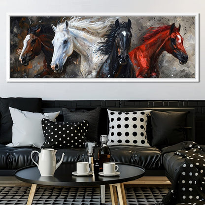 Gallop Through Wild Canvas Wall Art