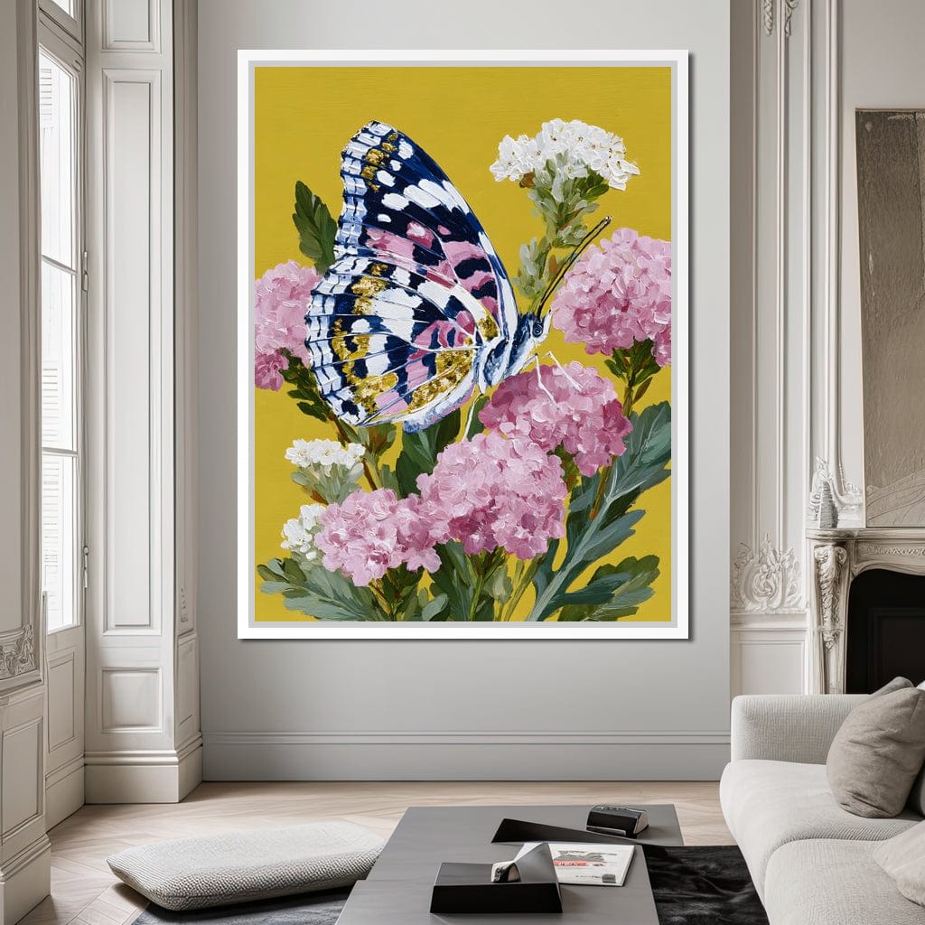 Butterfly Garden Radiance Canvas Wall Art