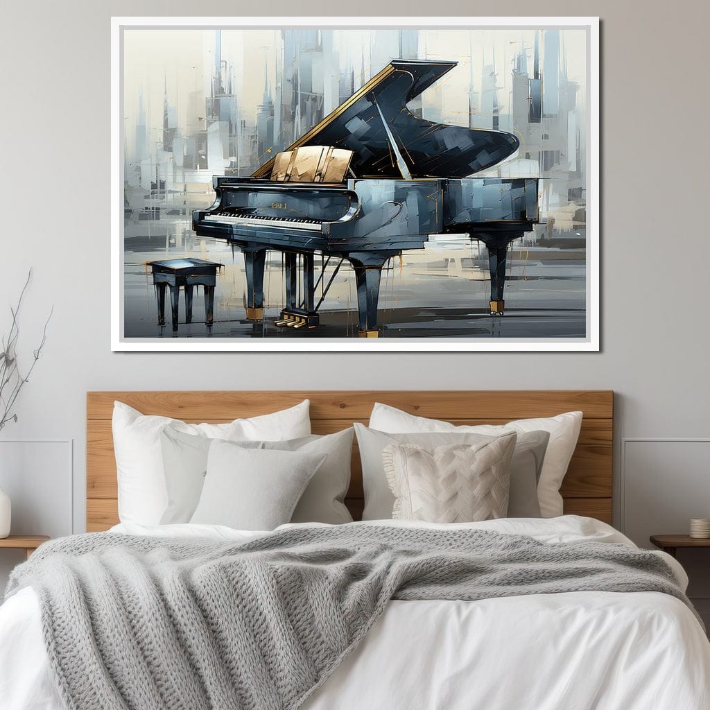 The Grand Piano Canvas Wall Art