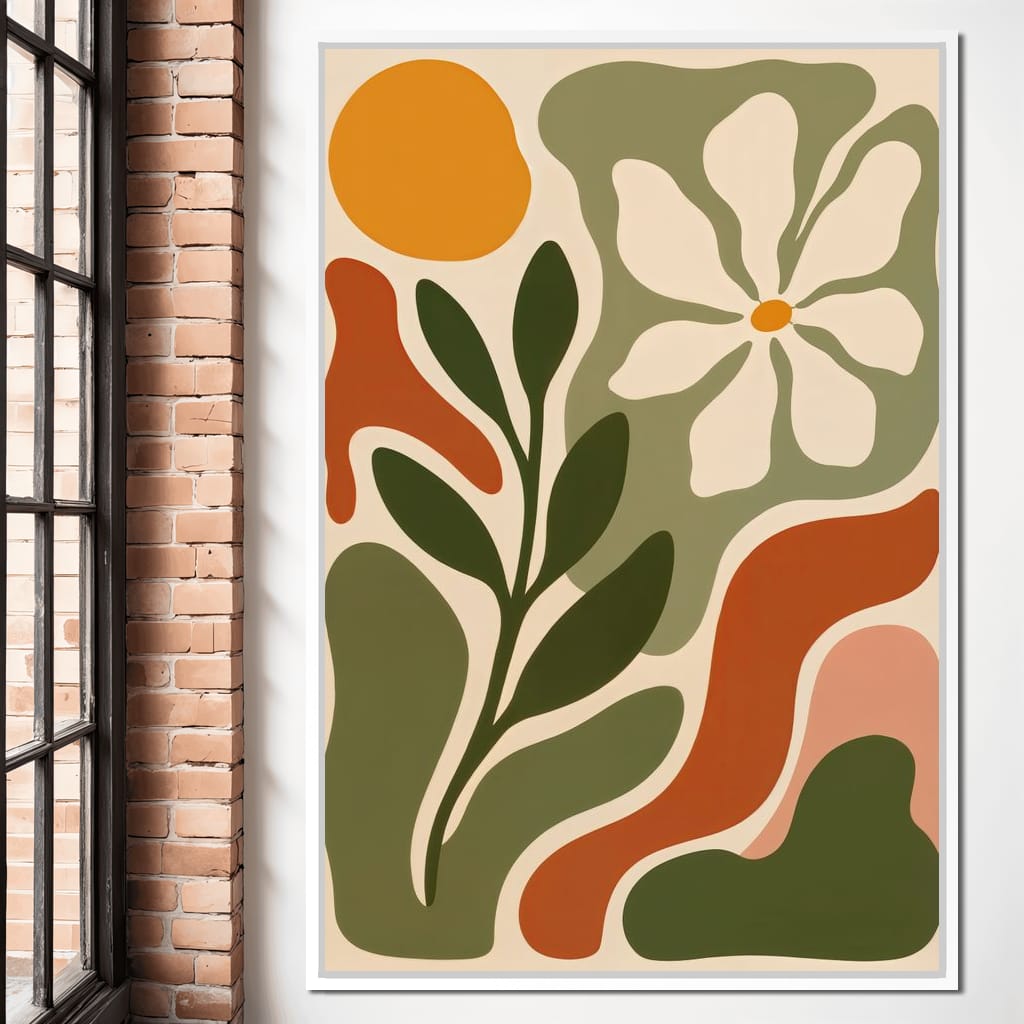 Daisy Maps For A Gentle Planet Canvas Wall Art
