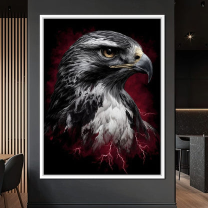 Stormwatch Falcon Canvas Wall Art