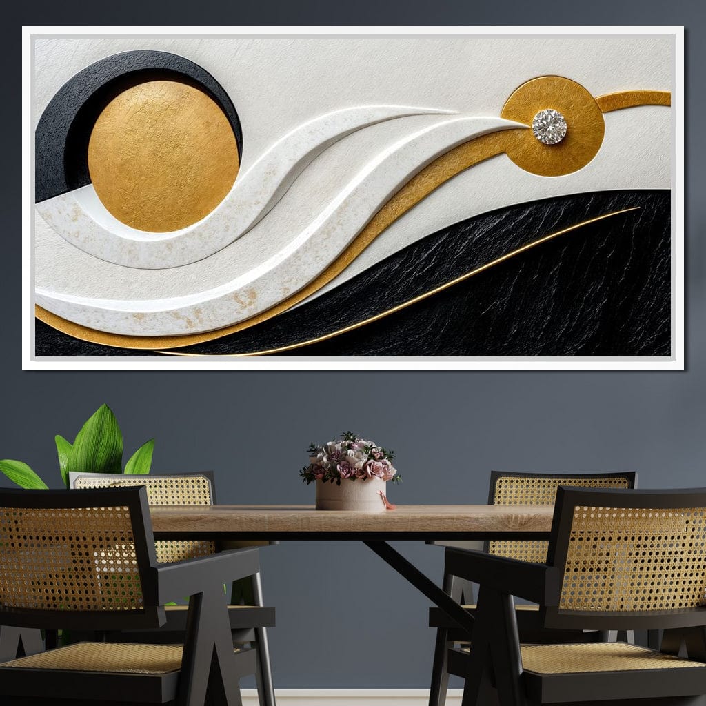 Opulent Simplicity Canvas Wall Art