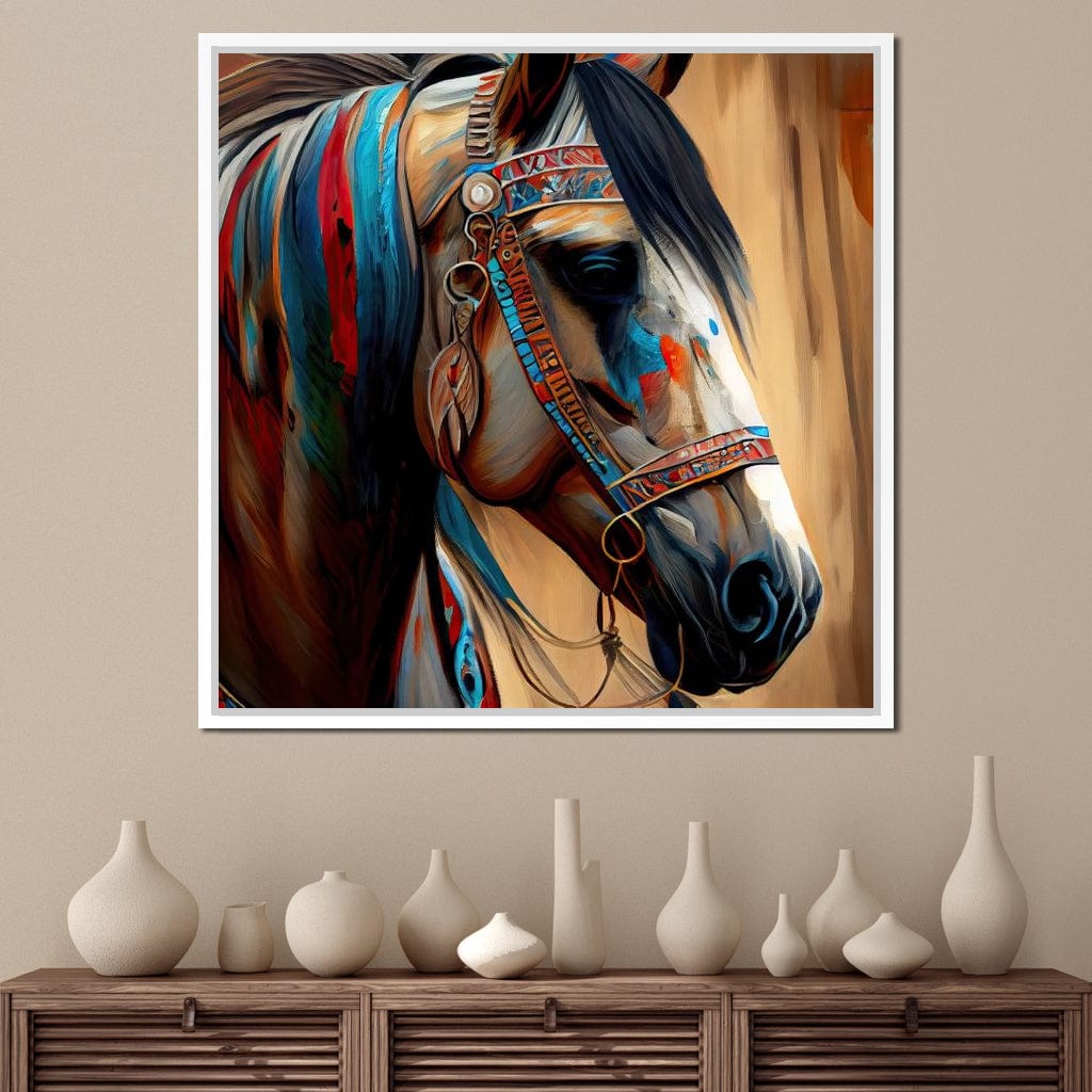 Cherokee Horse 1 Canvas Wall Art