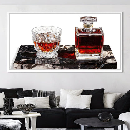 Refined Spirits Elegance Canvas Wall Art