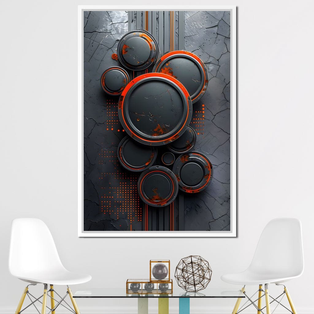 Colorful Modern Art 066 Canvas Wall Art