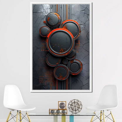 Colorful Modern Art 066 Canvas Wall Art
