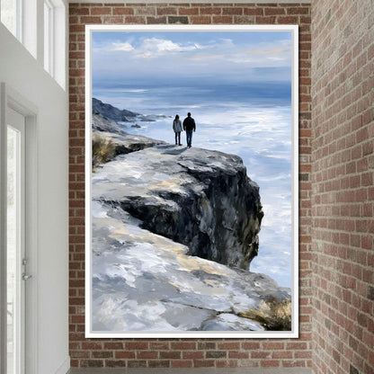 Where Two Souls Stand Together Canvas Wall Art