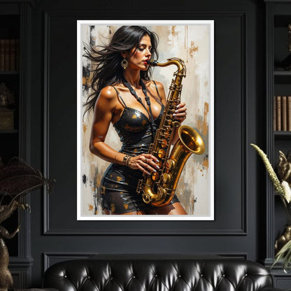 Euphonic Burst Canvas Wall Art