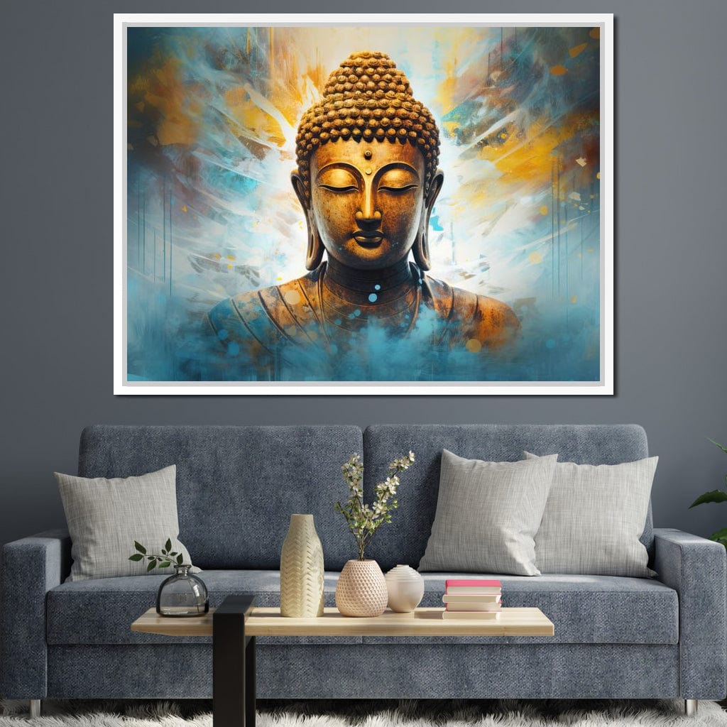Buddha's Mystical Mural Canvas Wall Art