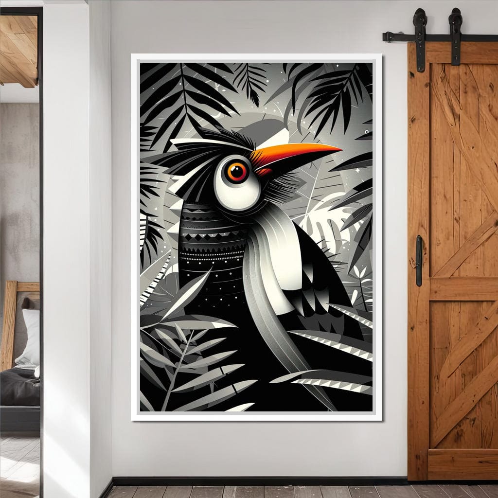 Tropical Trance Toucan Canvas Wall Art