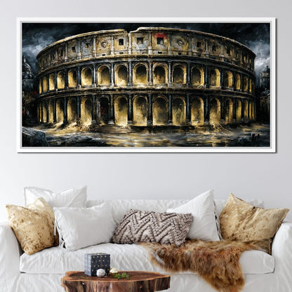 Echoes of an Ancient Empire Canvas Wall Art