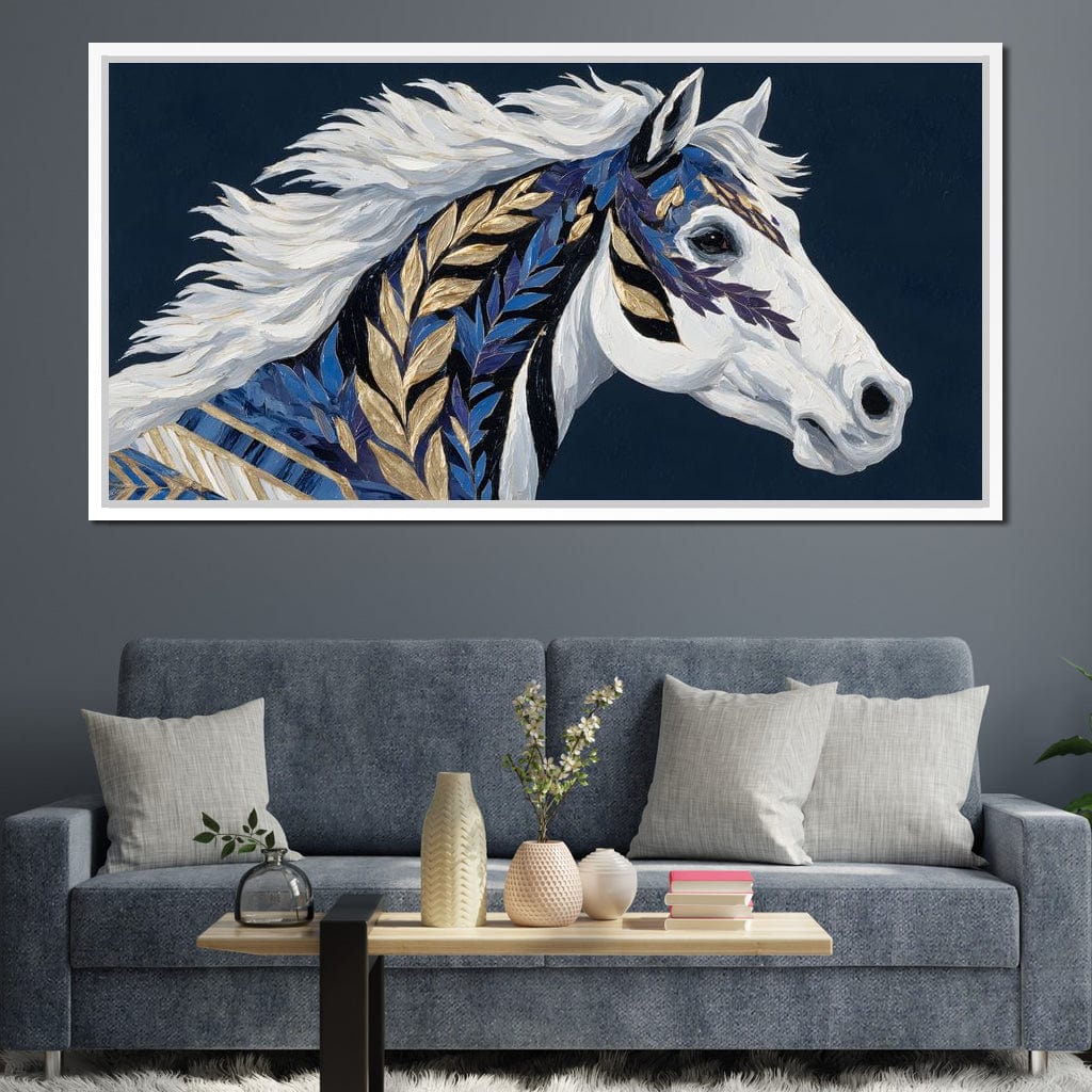 Equestrian Elegance Unbound Canvas Wall Art