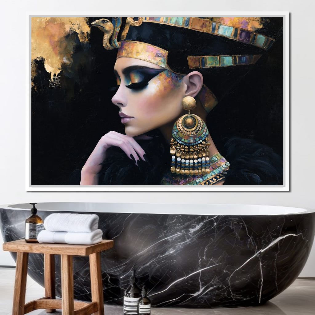 Ancient Egyptian Woman Canvas Wall Art