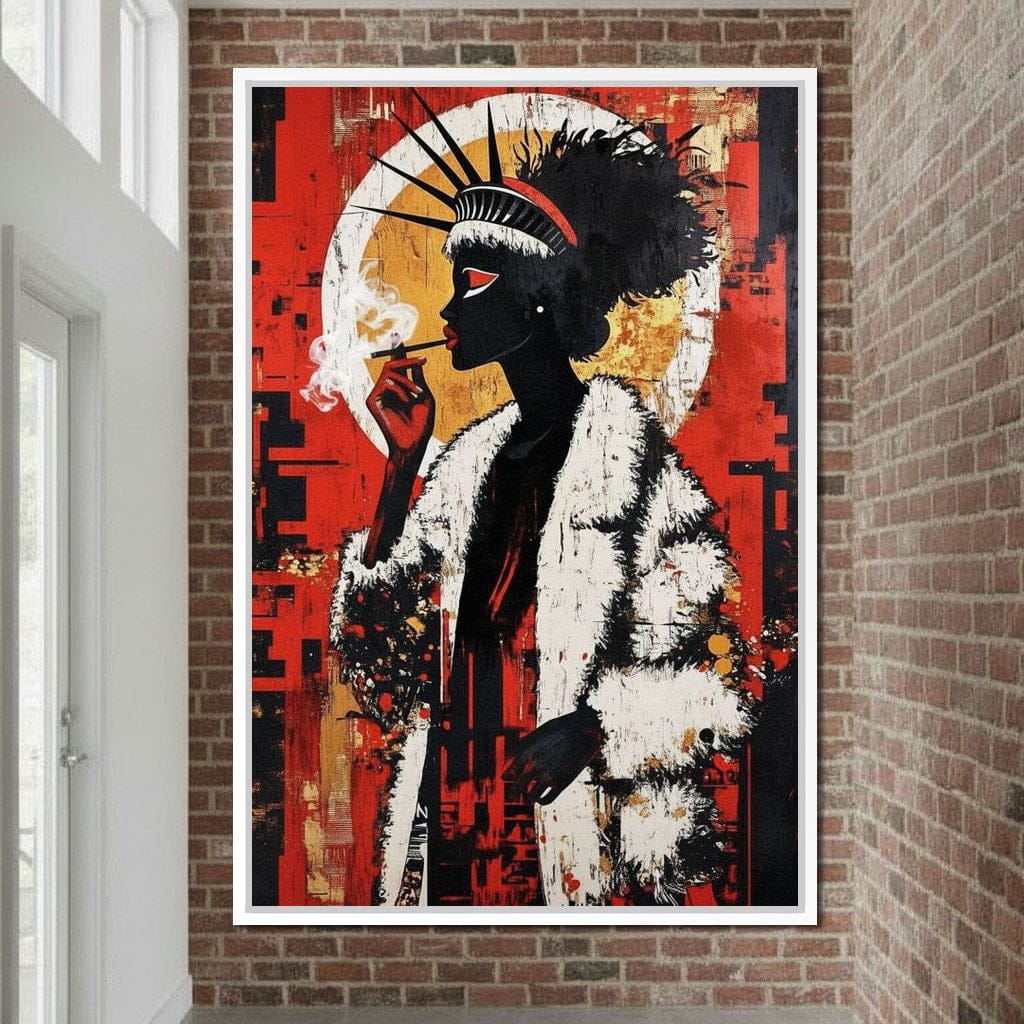 Liberty Lady Canvas Wall Art