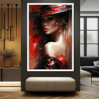 Sultry Shadows and Light Canvas Wall Art