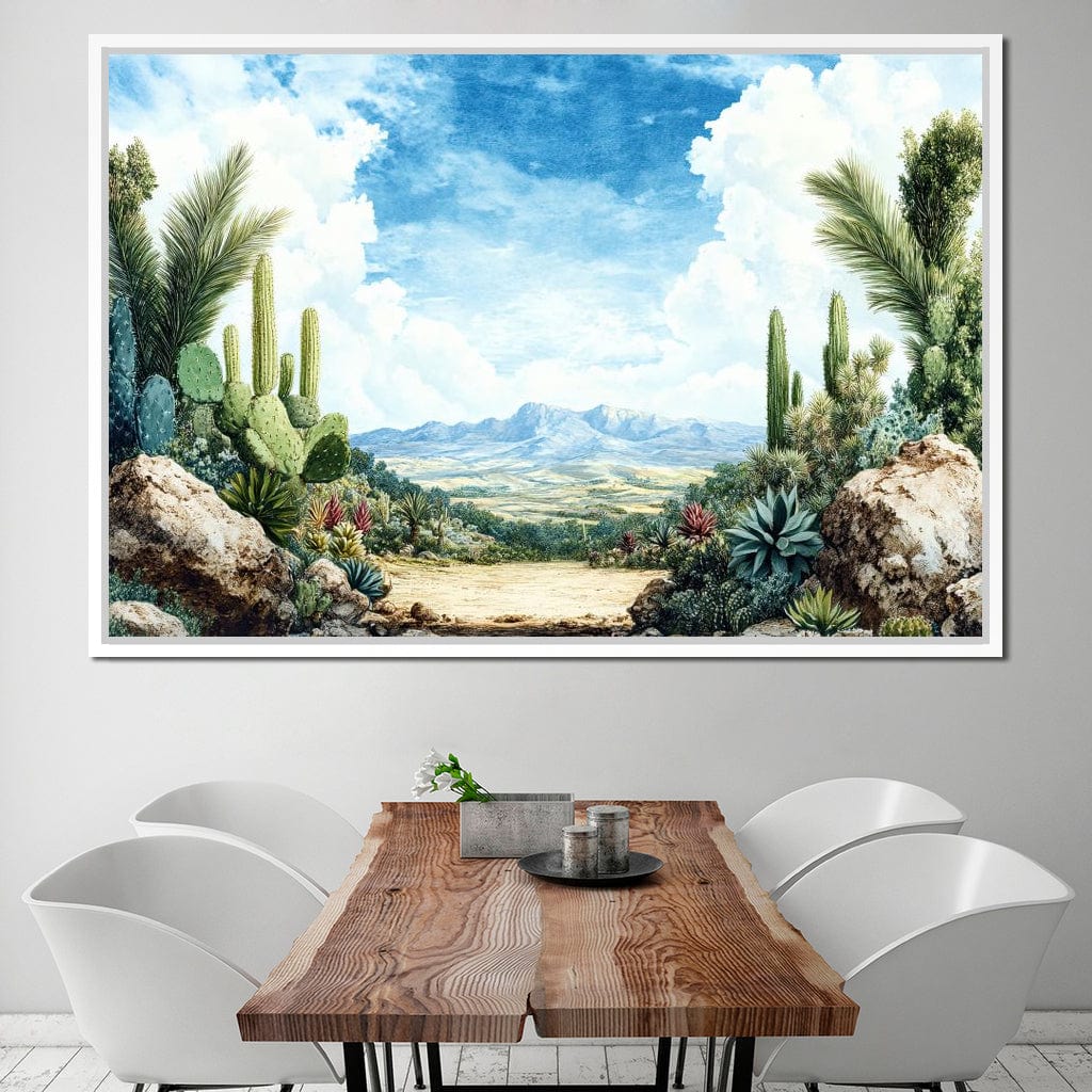 Desert Vista Dreams Alive Canvas Wall Art
