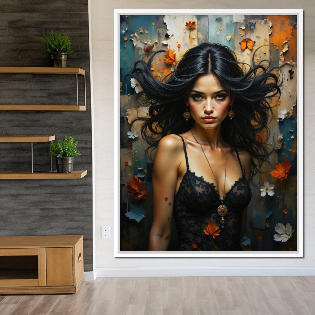 Female Portrait 330 Canvas Wall Art