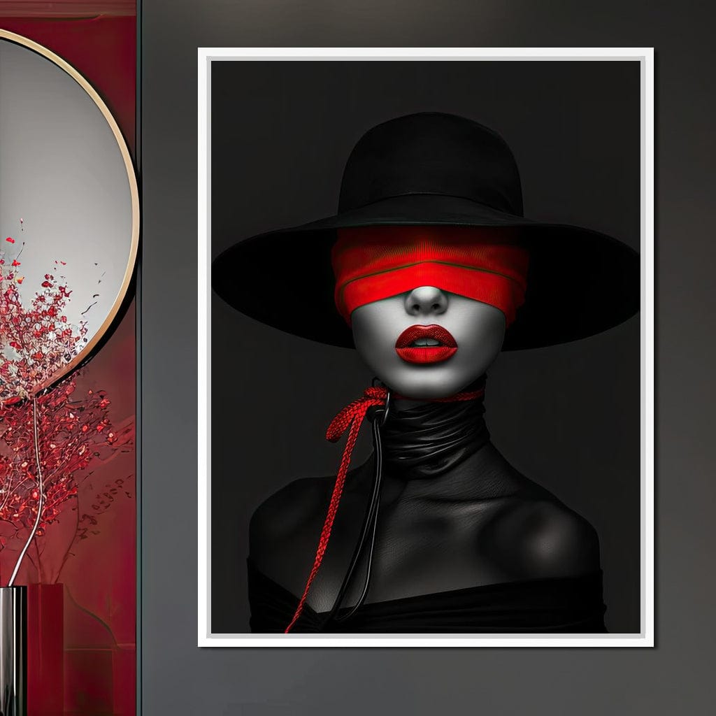 Scarlet Obscura Canvas Wall Art