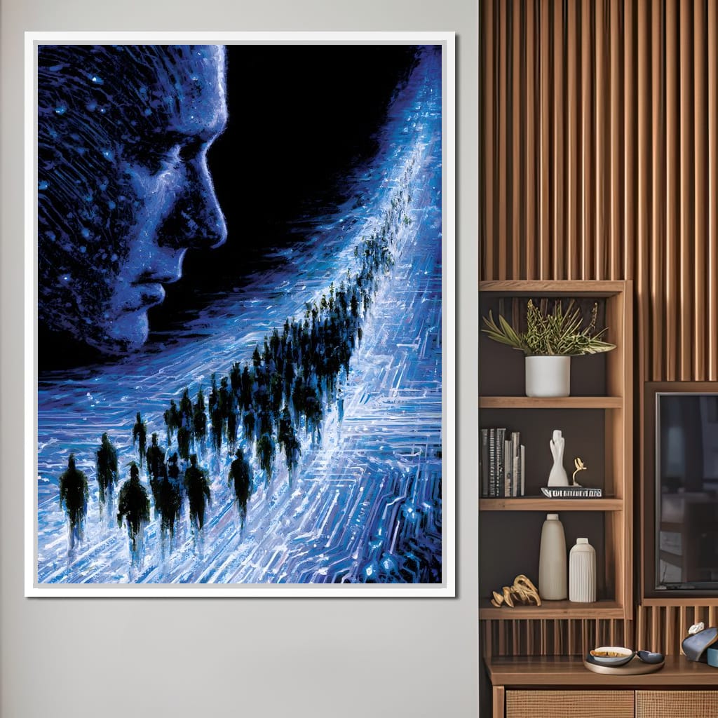 Architect of the Collective Consciousness Canvas Wall Art
