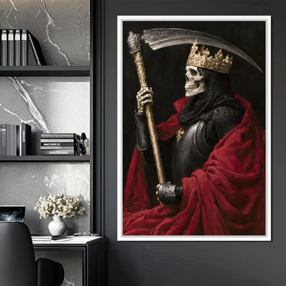 Sovereign Of The Final Harvest Canvas Wall Art