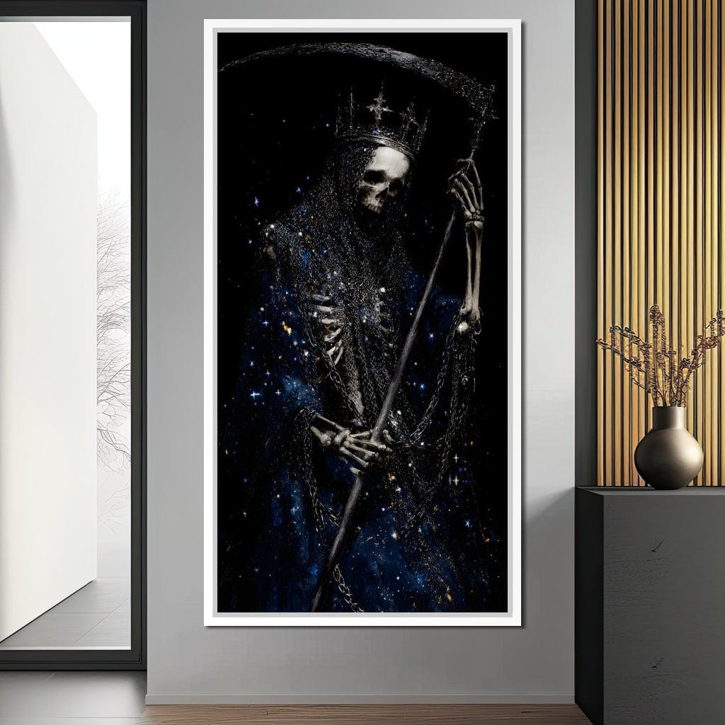 Celestial Reaper Star King Canvas Wall Art