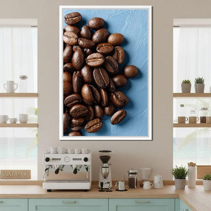 Roasted Coffee Beans Still Life Canvas Wall Art