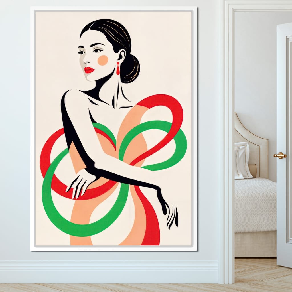Deco Darling Canvas Wall Art