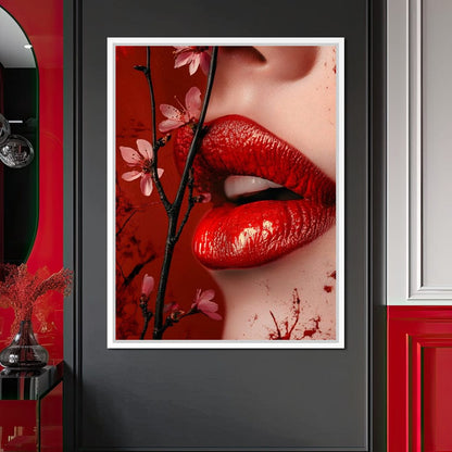 Passion Petals Enchantment Canvas Wall Art