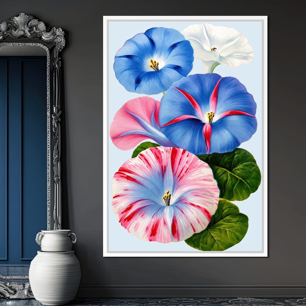 Morning Glory Reverie Canvas Wall Art