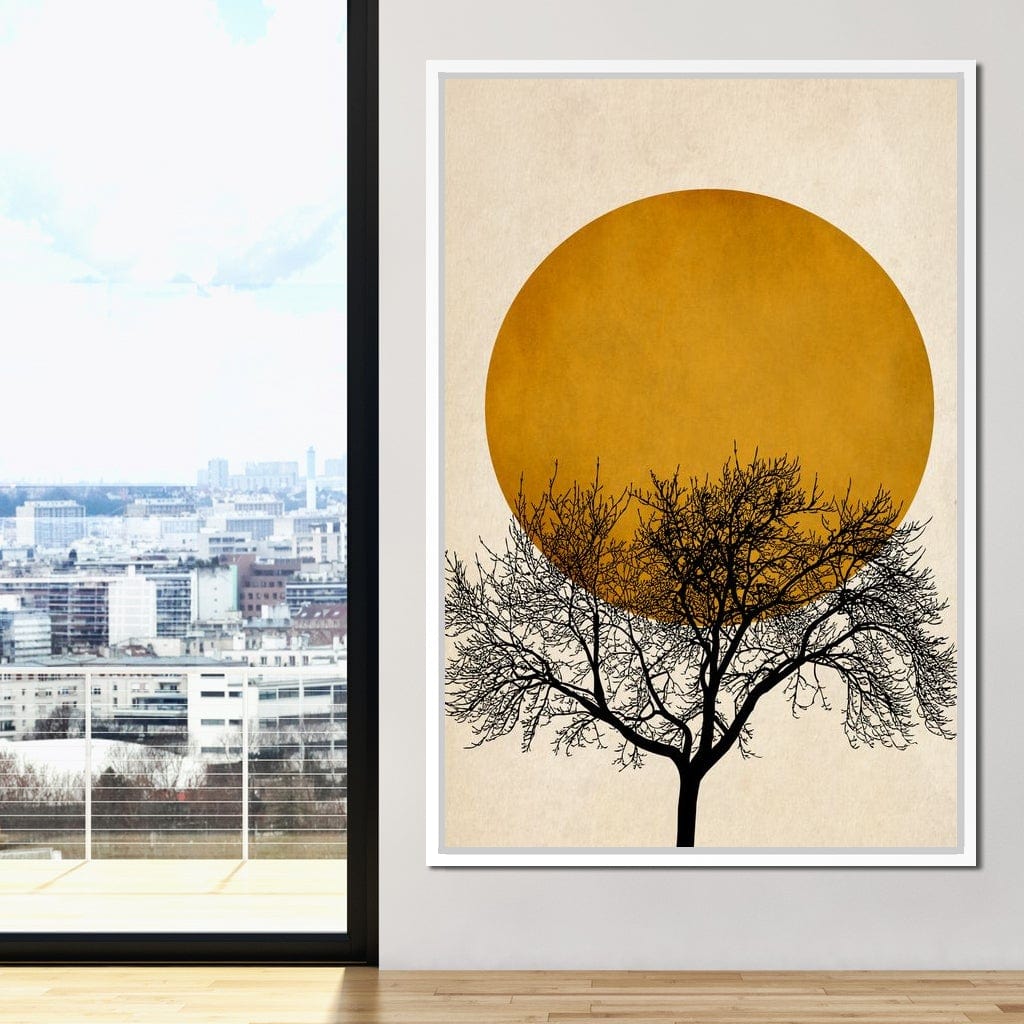 Wintermorgen Canvas Wall Art