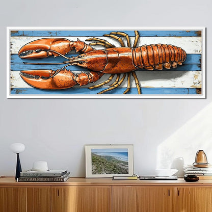 Oceanic Lobster Delight Canvas Wall Art