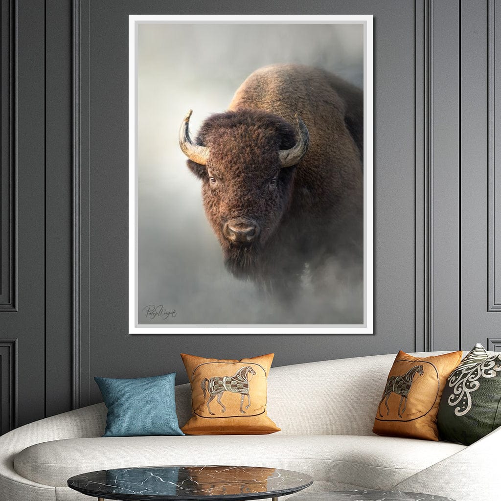 Bison 1 Canvas Wall Art