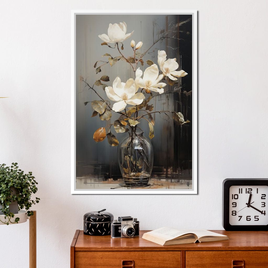 Magnolia Melody Canvas Wall Art
