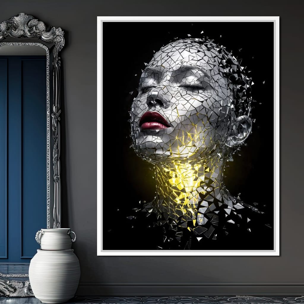 Kintsugi of the Soul Canvas Wall Art