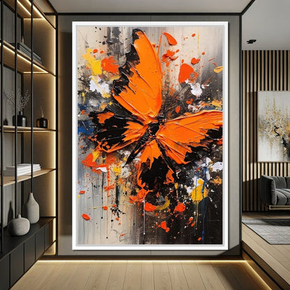 Radiant Lepidoptera Canvas Wall Art
