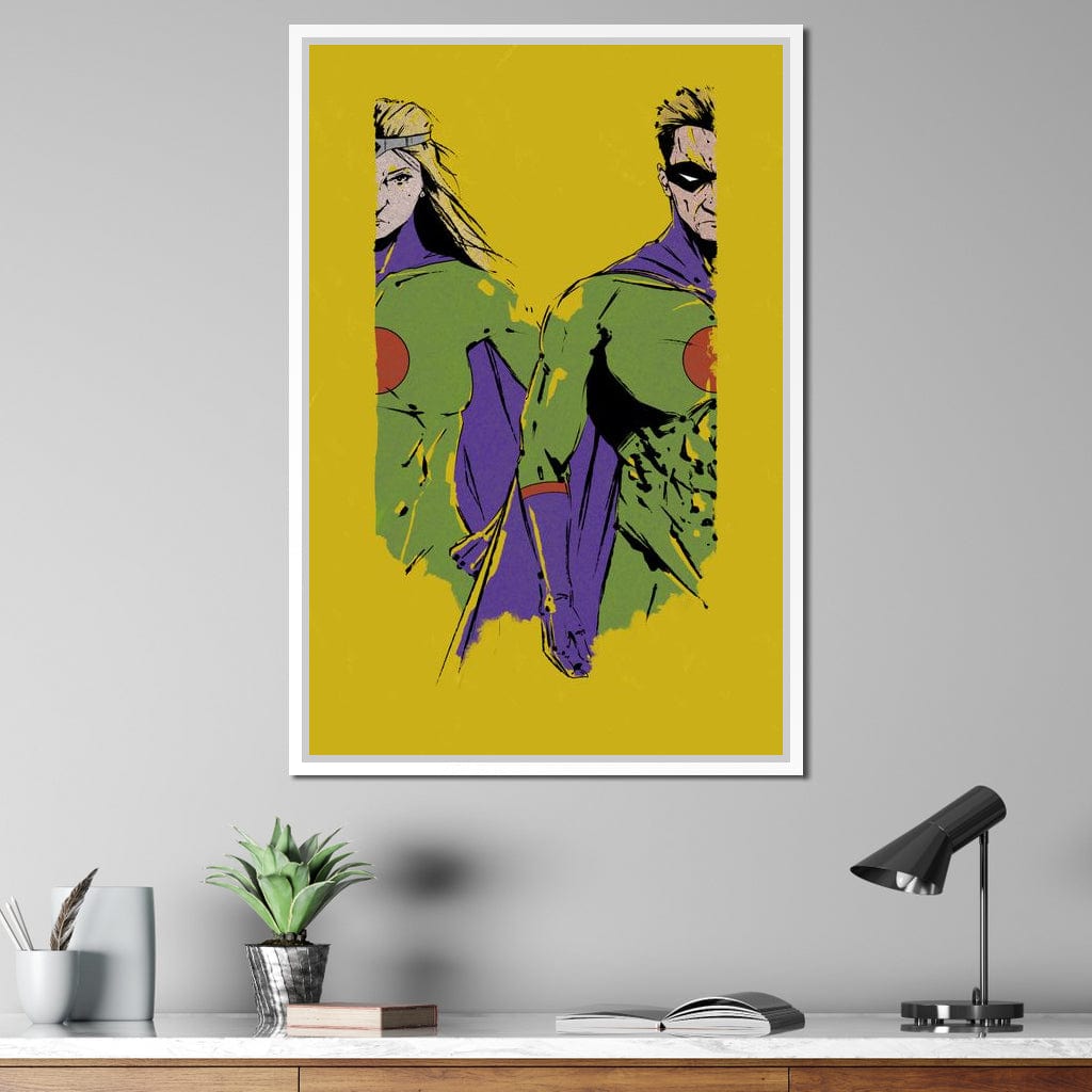 Superheroes Canvas Wall Art