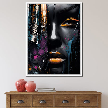 Female Portrait 128 Canvas Wall Art