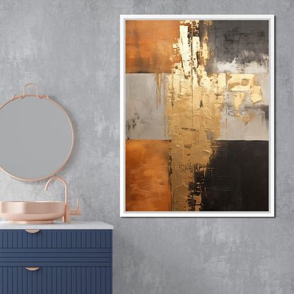Eternal Golden Light Canvas Wall Art