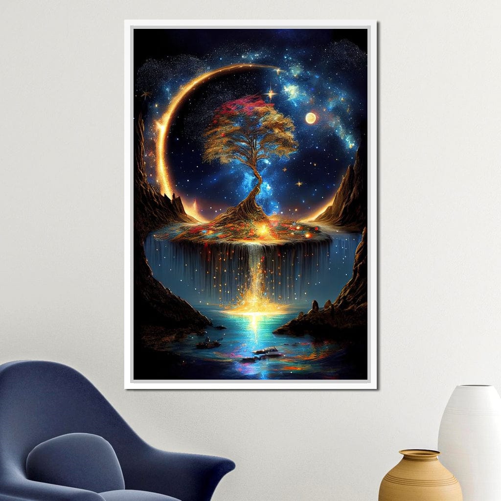 Mythical Tree Canvas Wall Art