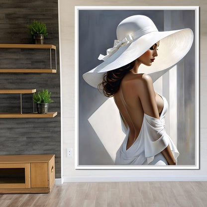 Female Portrait 350 Canvas Wall Art