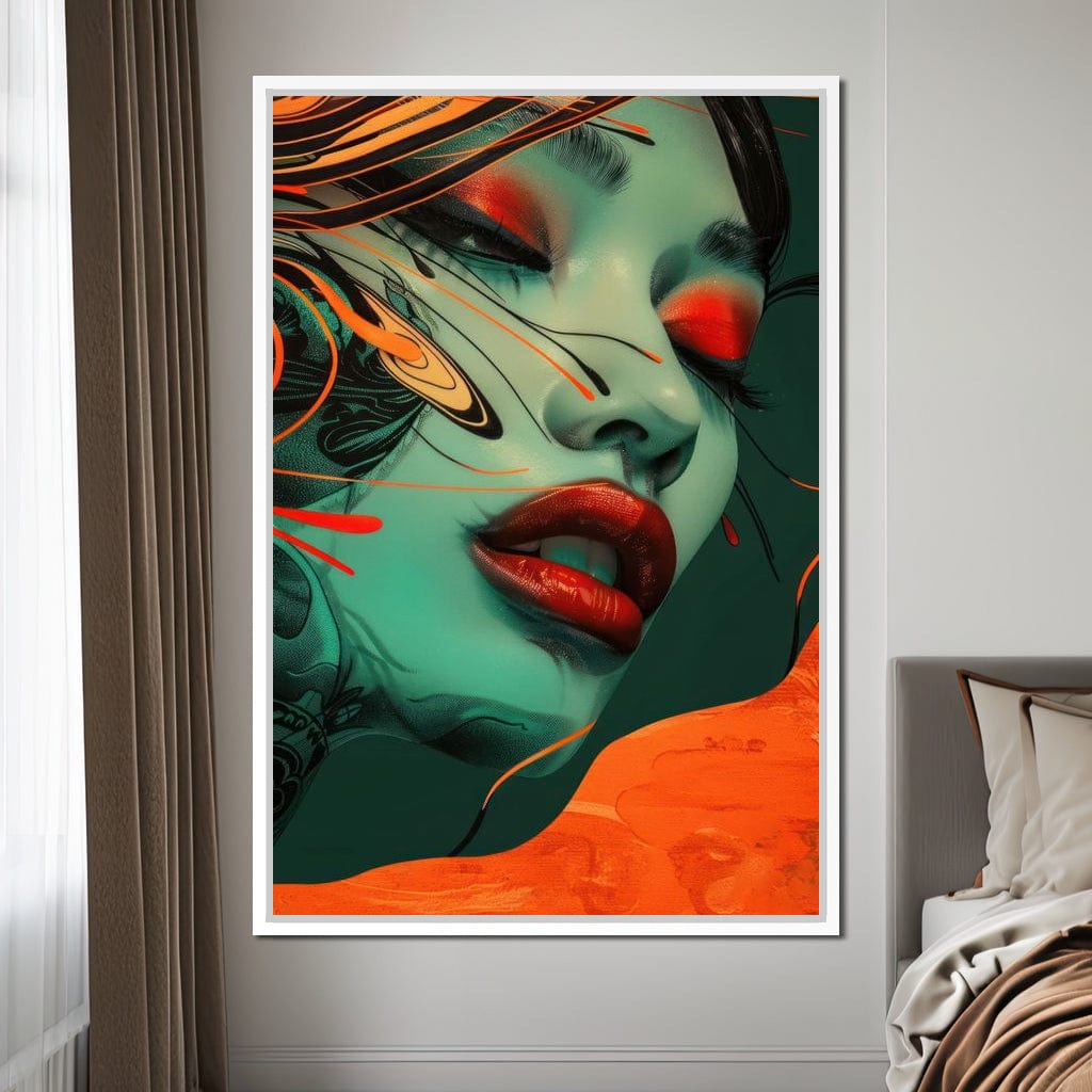 Celestial Muse Canvas Wall Art