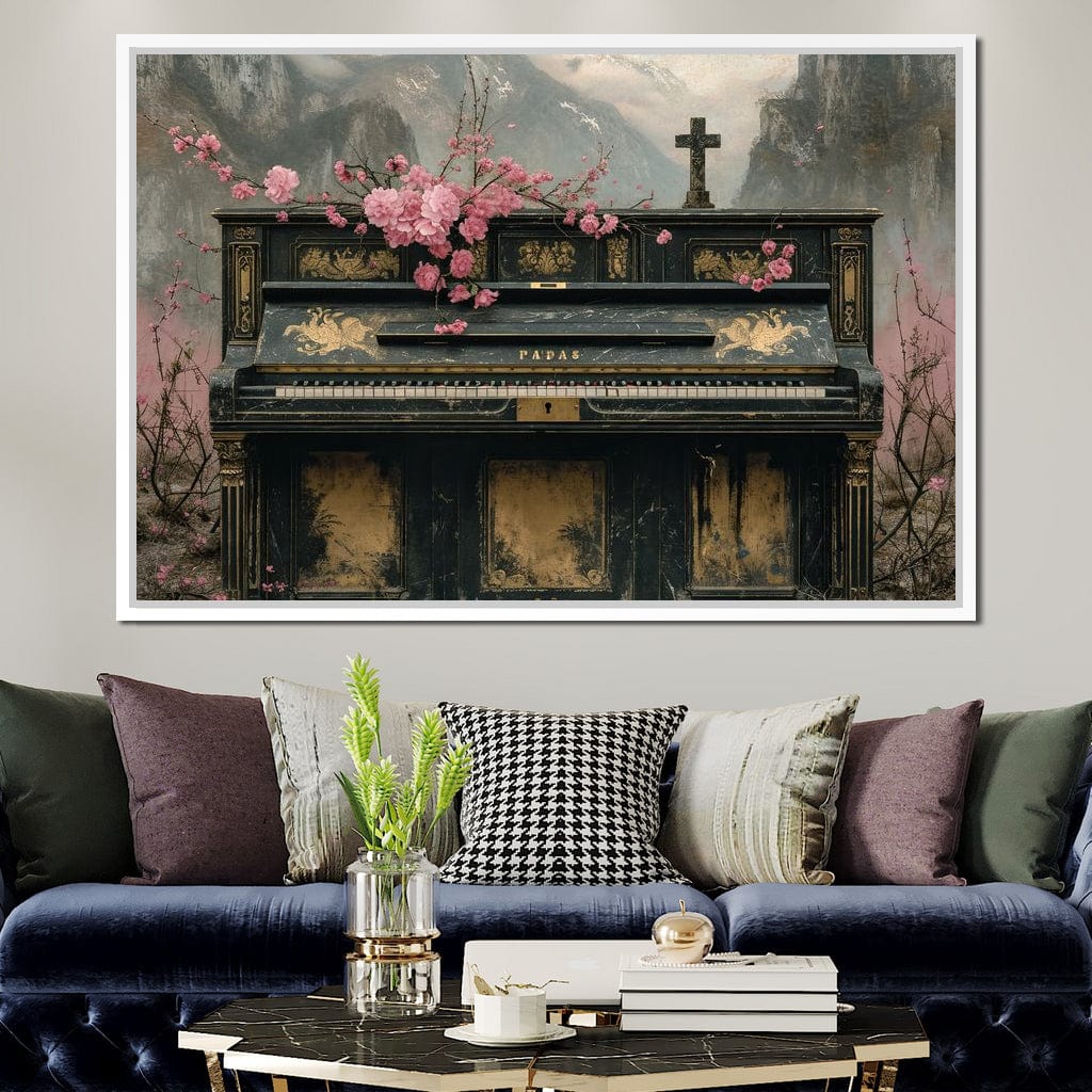 Floral Music Collection 10 Canvas Wall Art