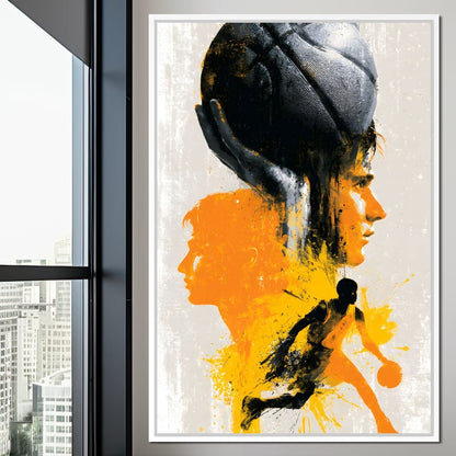 Rise of the Golden Court Hero Canvas Wall Art