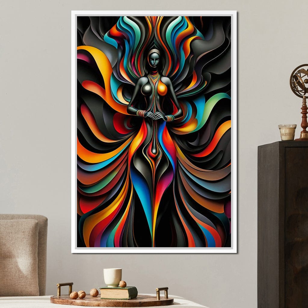 Female Portrait 086 Canvas Wall Art