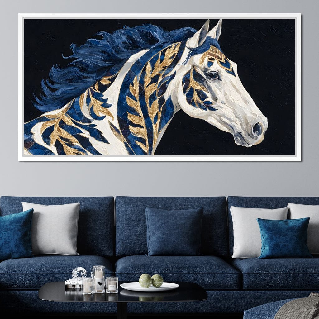 Majestic Equine Splendor Canvas Wall Art