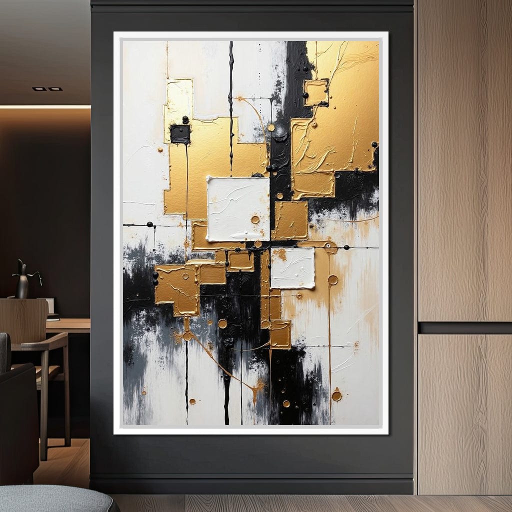 Fragments of Light Canvas Wall Art