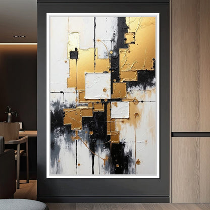 Fragments of Light Canvas Wall Art
